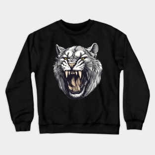 Sabertooth Tiger Crewneck Sweatshirt